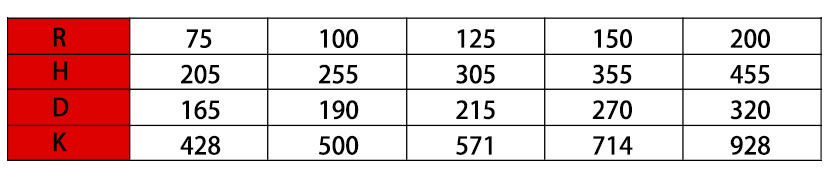 35系列強(qiáng)力型拖鏈參數(shù)表2